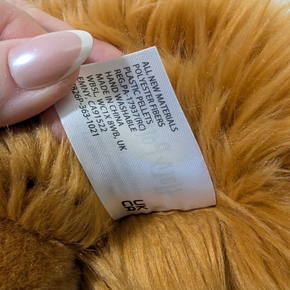 Crookshanks Harry Potter Plush Toy Cat - Picture 5 of 9